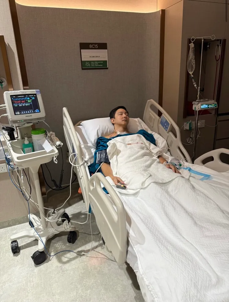 立威廉大病一場後有感而發。翻攝自立威廉IG