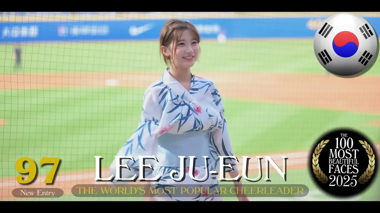 百大美女揭晓　李珠珢首度入选获封「全球最受欢迎啦啦队员」