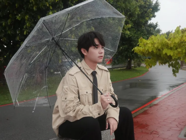 黄俊荣曾在第一届《华人星光大道》拿下第9名佳绩，却因变声期暂停音乐脚步。JR Productions Pte Ltd提供