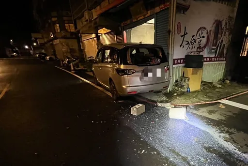 口角衝突餘恨難消　男率眾砸損對方座車