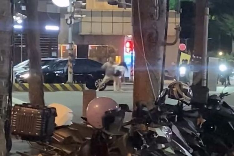 台中男撞車被笑技術差!當街痛毆熱褲女友 她挨揍卻「因這事」一同送辦