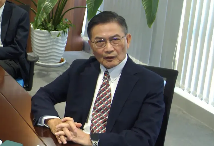 南亞科總經理李培瑛。翻攝自南亞科法說會直播