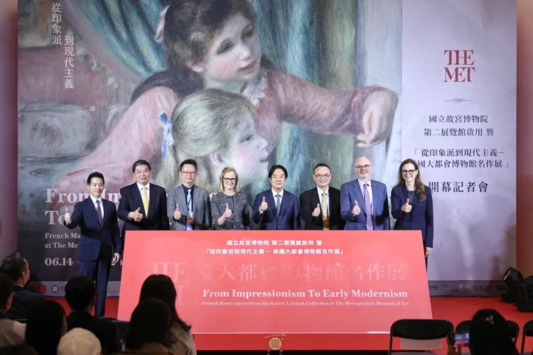 國泰金控主要贊助美國大都會博物館名作展。國泰金控提供 