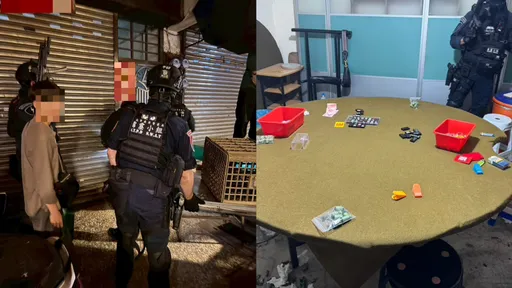 天九牌賭場暗藏菜市場！板橋警攻堅逮21人　賭客捶心肝：輸錢又被抓