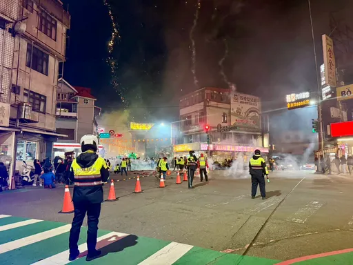 2026龙潭大池跨年烟火秀登场　龙潭警强化维安及交通疏导措施