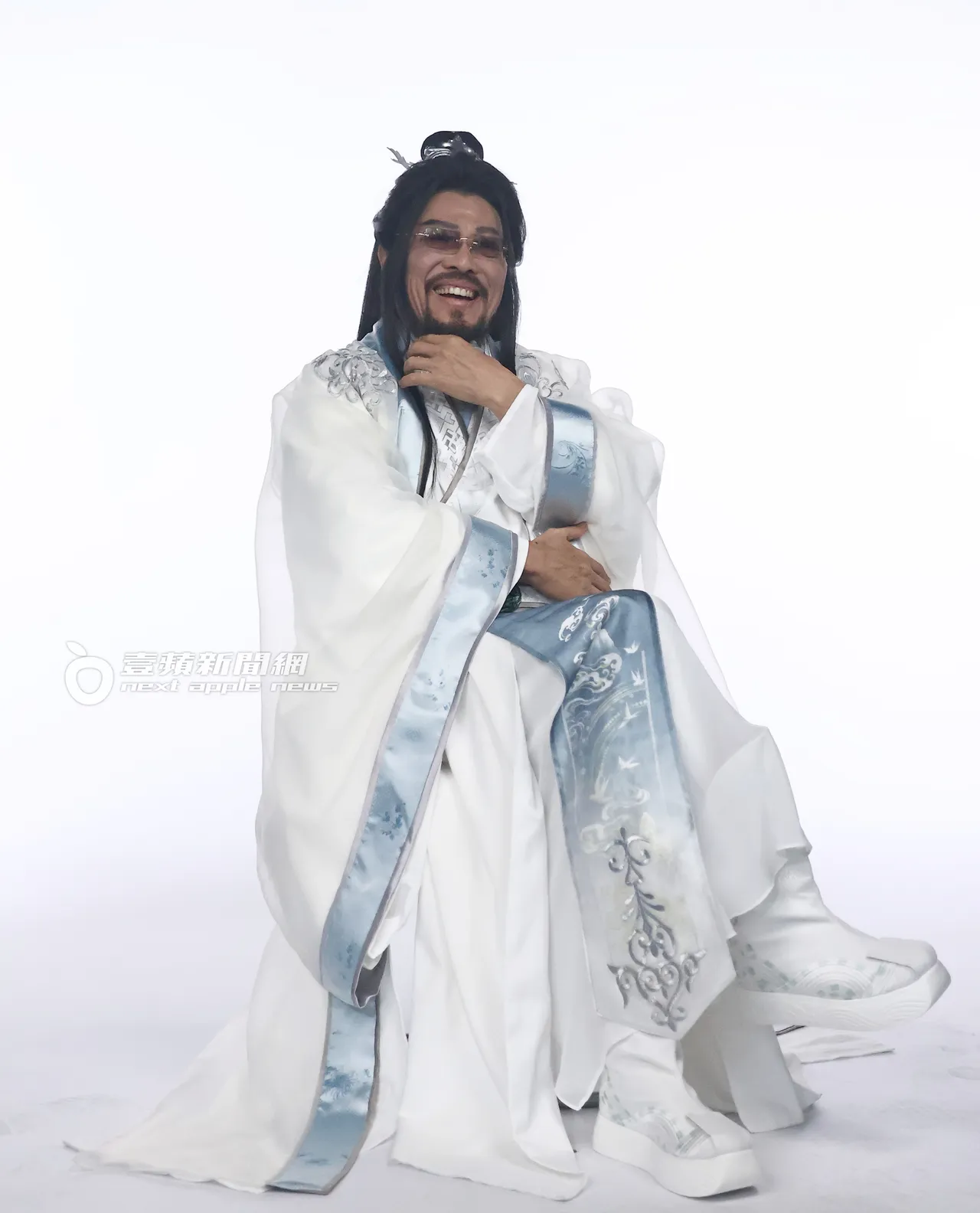 张菲表示，运动是他的生活信仰。黄威哲摄