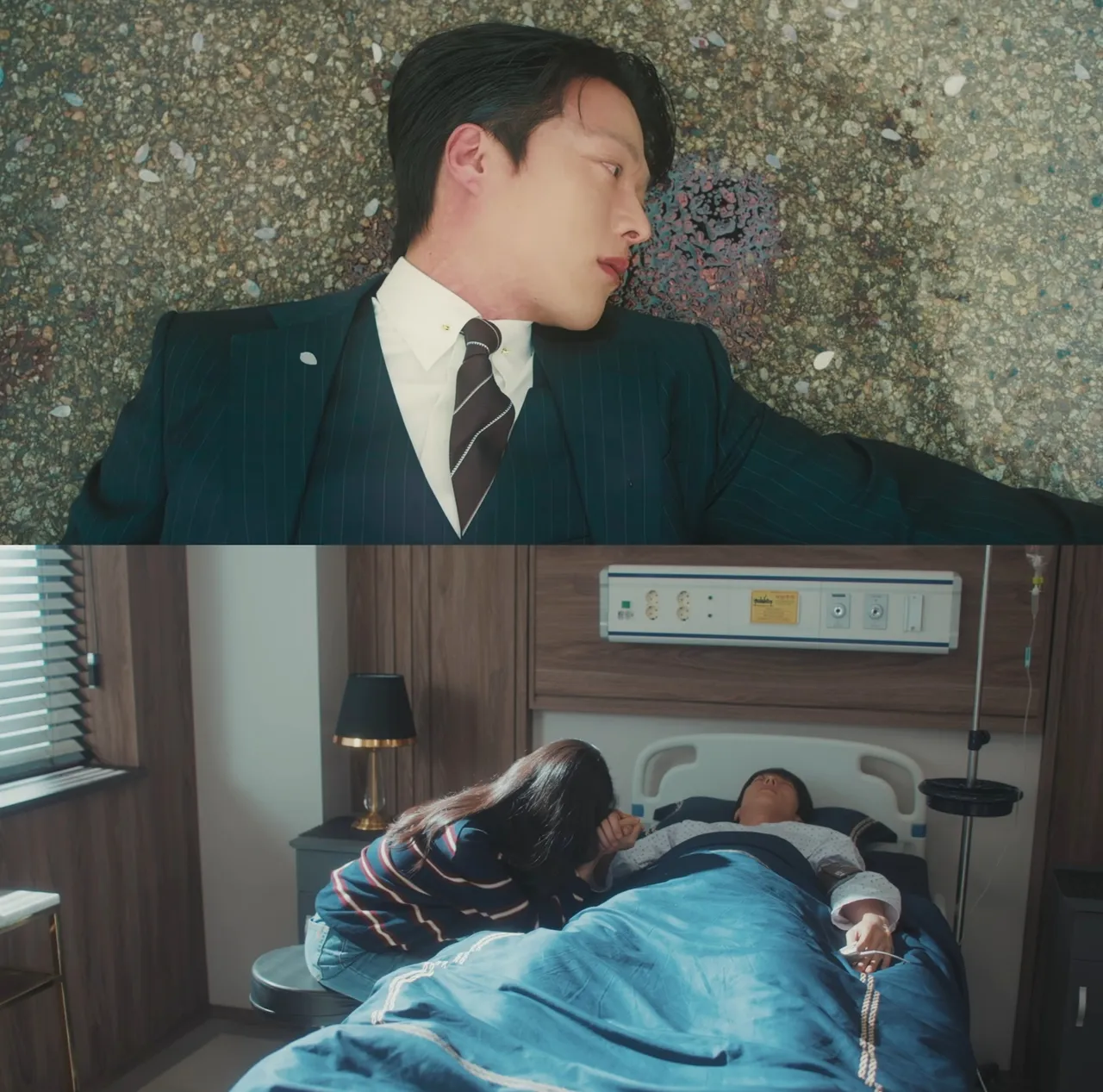 张基龙完结篇中被车撞，躺在病床1个月，醒来后失忆。翻摄Netflix