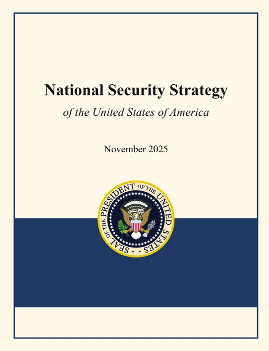 美國白宮12月5日發表最新國安戰略報告。翻攝whitehouse