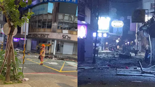 板橋氣爆炸毀2餐廳！民眾吃飯全身嚇發抖「還有人躺在地上…」