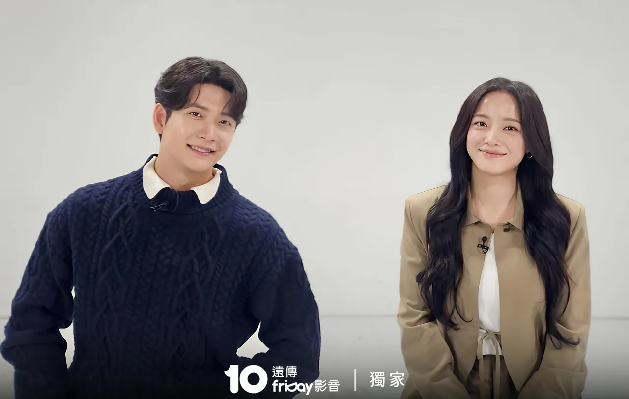 姜泰伍（左）、金世正受访。friDay影音提供