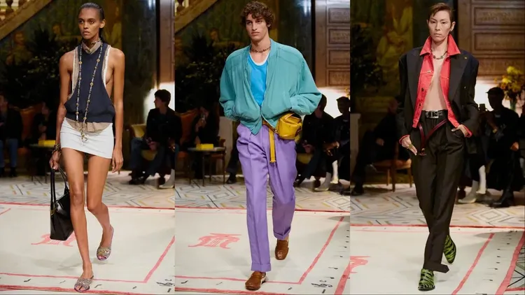 Dario Vitale今年9月才發表了VERSACE 2026春夏系列。品牌提供