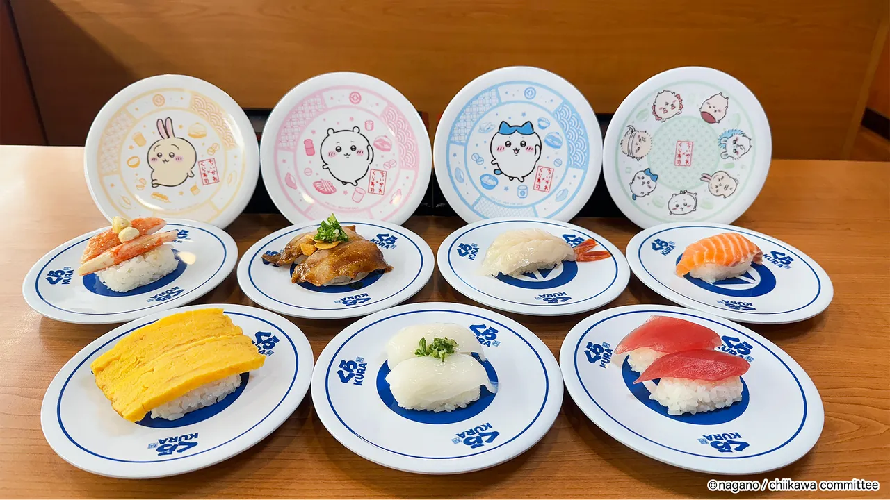 今年9月12日至10月31日，连锁寿司再度延续日本推出吉伊卡哇主题。藏寿司提供