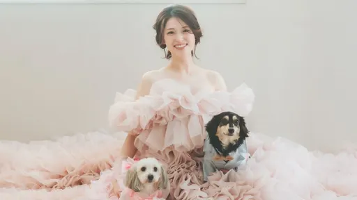 「乃木坂」松村沙友理闪嫁上班族　粉红婚纱遮孕肚