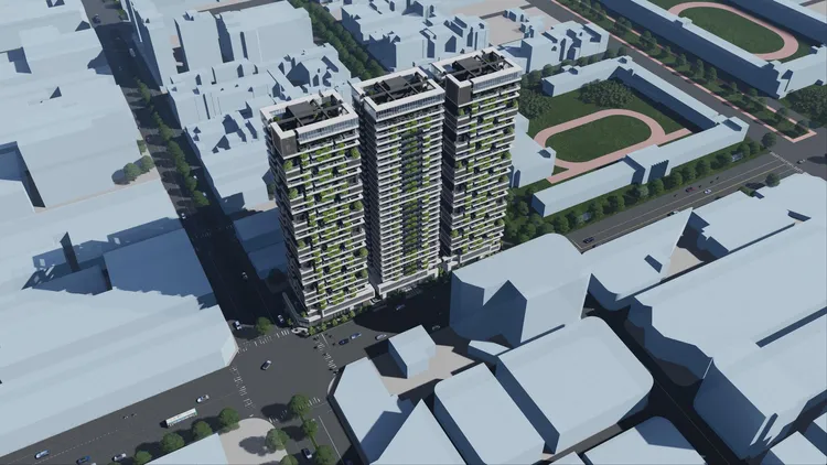 區段屬於高雄市心，周邊可開發土地有限。高市府提供