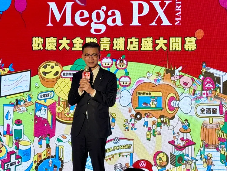 全聯總經理蔡篤昌表示，自併購前大潤發上一家2010年開幕的苗栗頭份店，至今已相隔15年。莊偉祺攝