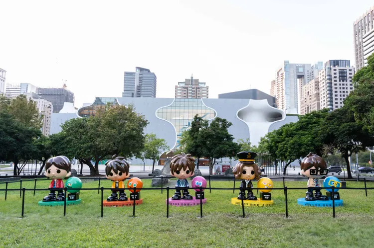 台中MAYDAYLAND景點吸引粉絲打卡。相信音樂提供