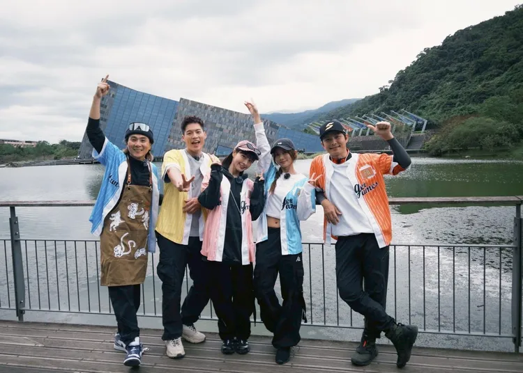 制作单位证实峮峮（中）将离开《饥饿游戏》。翻摄自节目官方脸书