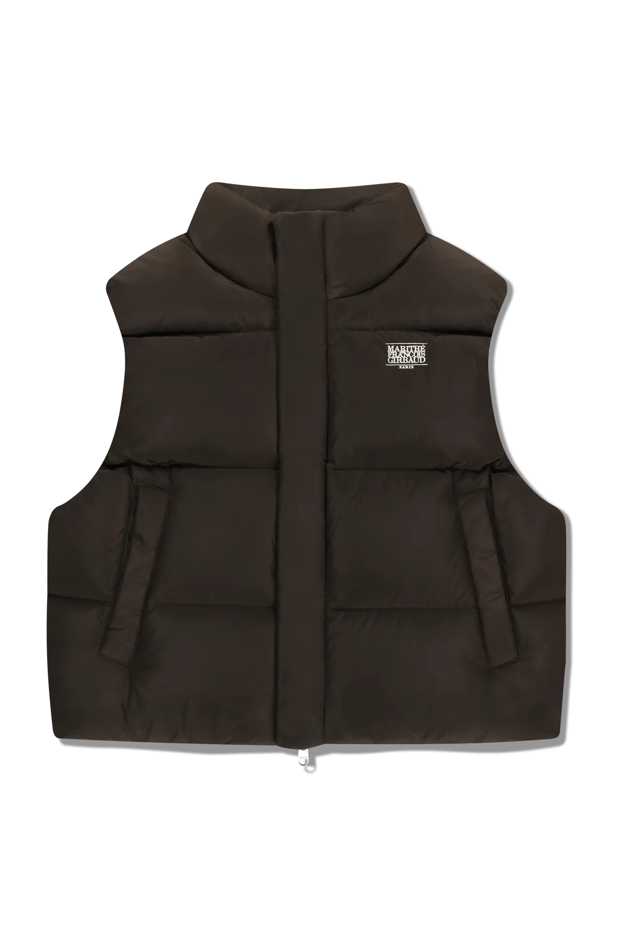 M+FG经典LOGO短版羽绒背心，5590元。品牌提供