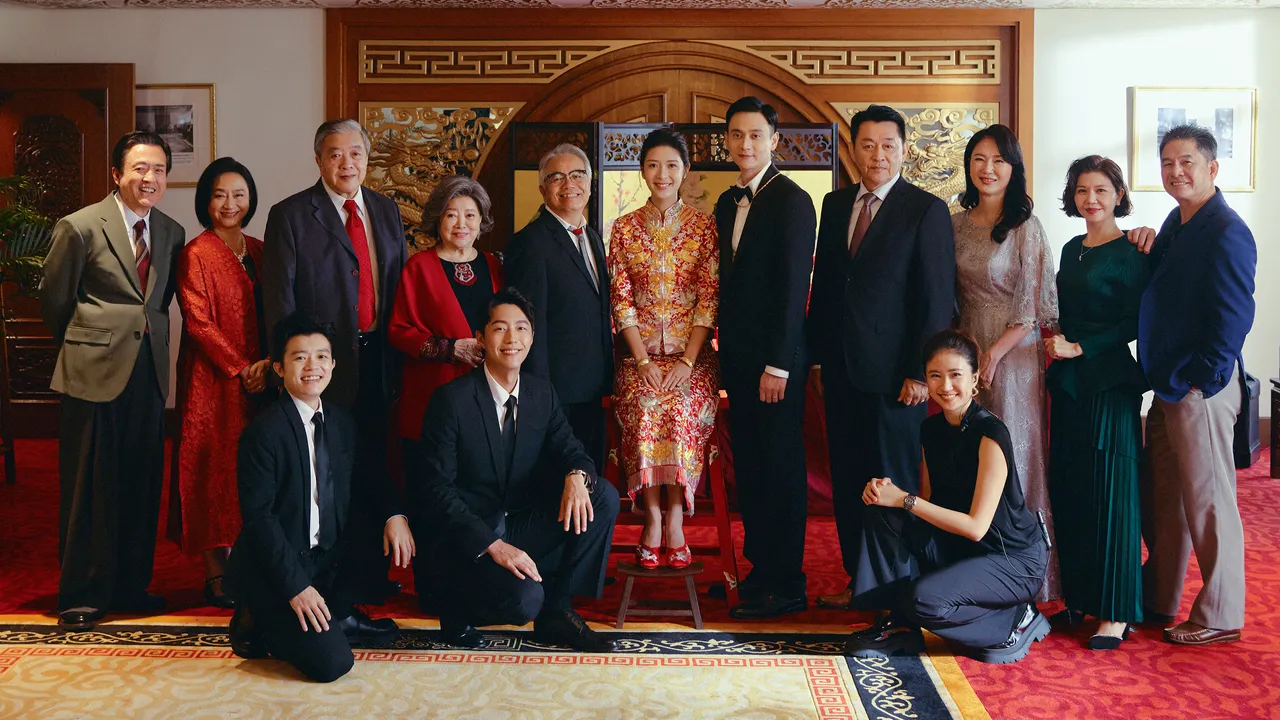 《双囍》集结众多实力派演员齐聚迎接农历新年。水花电影提供