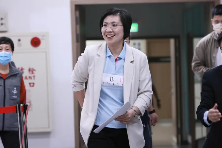 國民黨立委徐欣瑩。彭欣偉攝