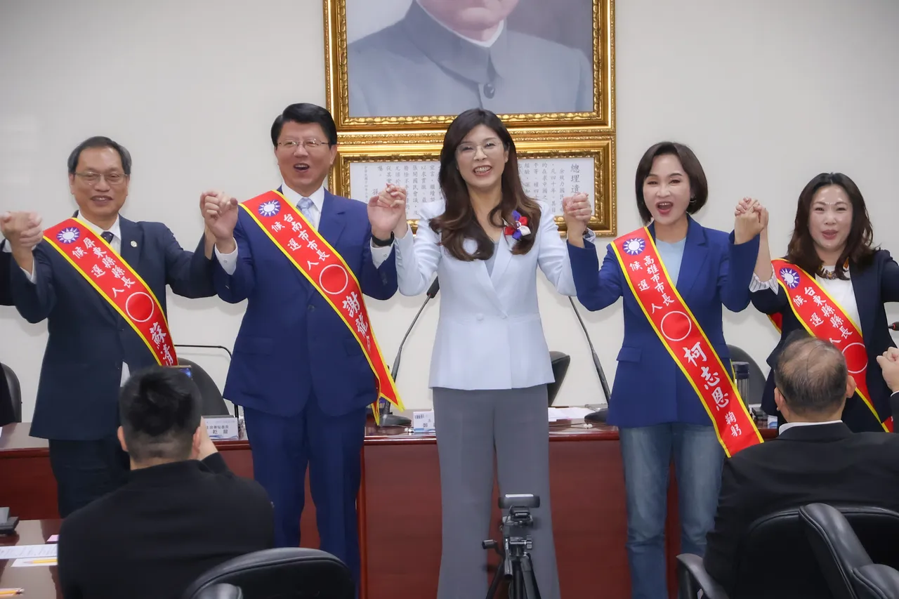 国民党首波县市长征召！谢龙介、柯志恩、苏清泉、吴秀华参战南高屏东