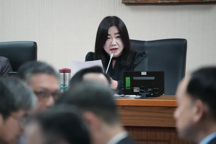 立法院外交及國防委員會，立委馬文君。彭欣偉攝