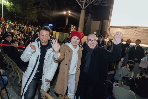 今晚又在大安森林公園邊哭邊跨年　蔡明亮揪楊貴媚李康生「風雨無阻」