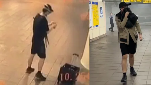 恐怖！张文犯案后装路人逃跑　冷静观察四周身影曝光