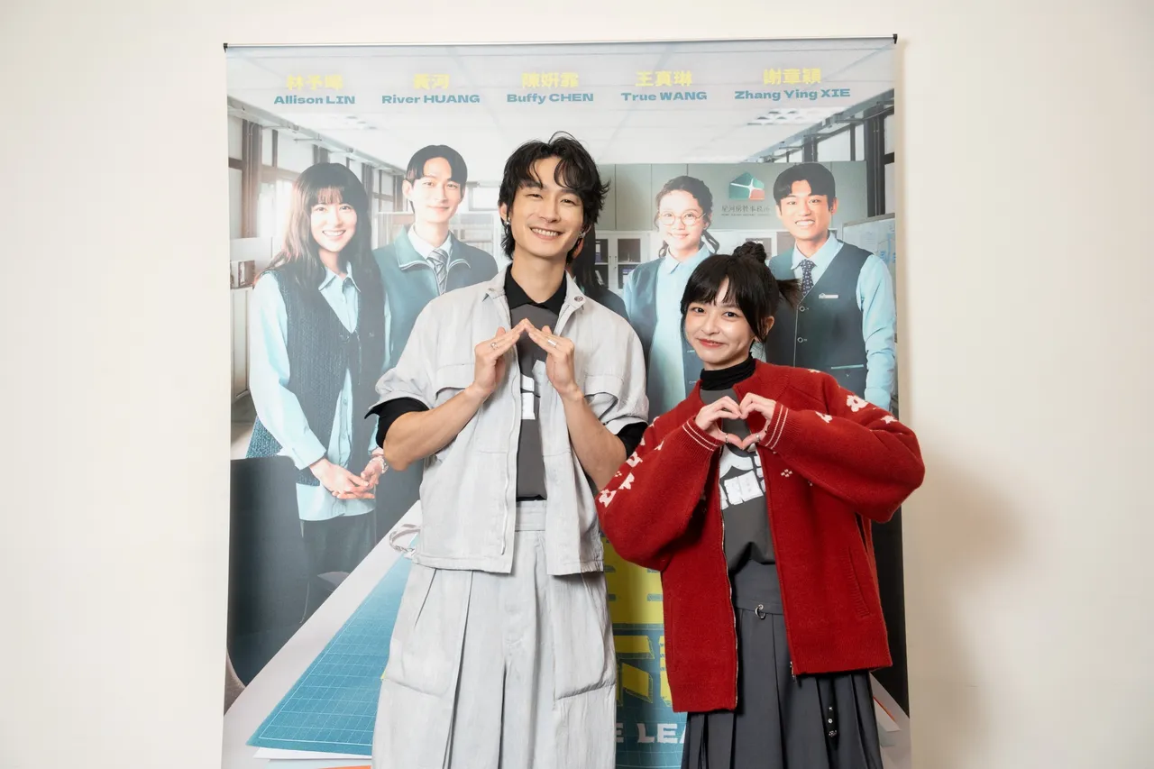 黄河和陈姸霏在戏里是一对欢喜冤家。公视台语台提供