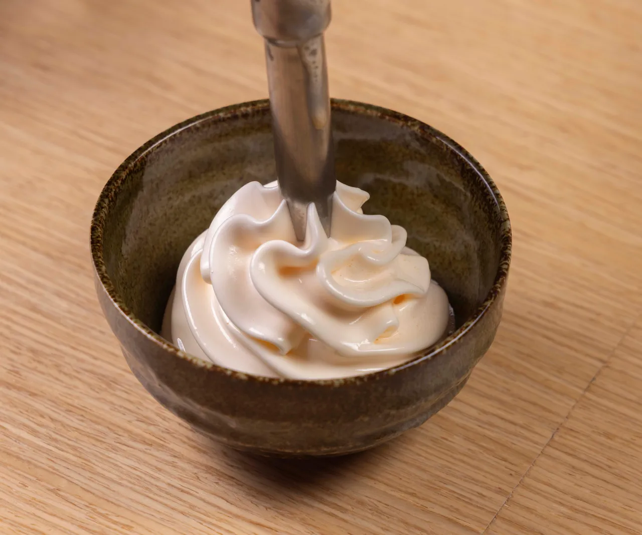 蜜柑提供生食级鸡蛋或蛋慕斯二选一。业者提供