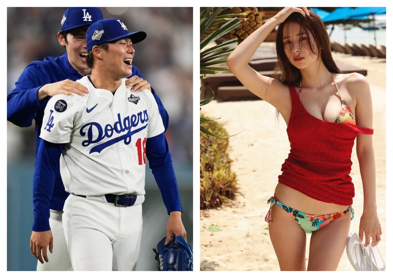 山本由伸被爆和名模女友「已分手」！道奇「大嫂团」神秘女子不是她