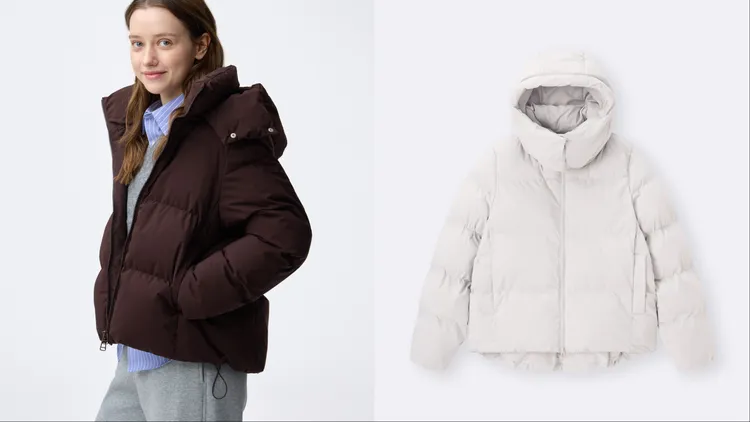 GU女裝WARM PADDED夾層外套，各1490元。品牌提供