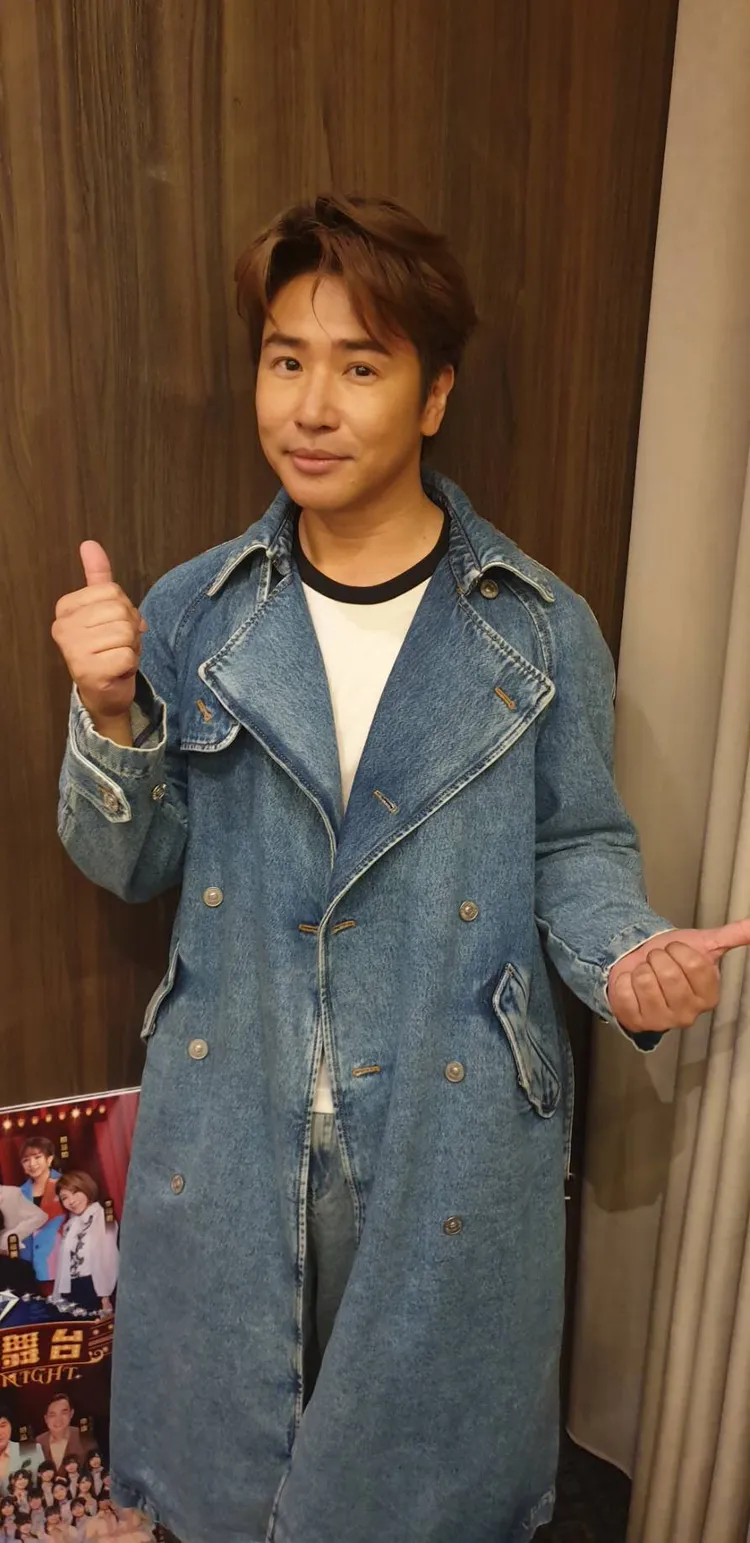 歐弟今天現身，身形明顯瘦了一圈。張瑞振攝