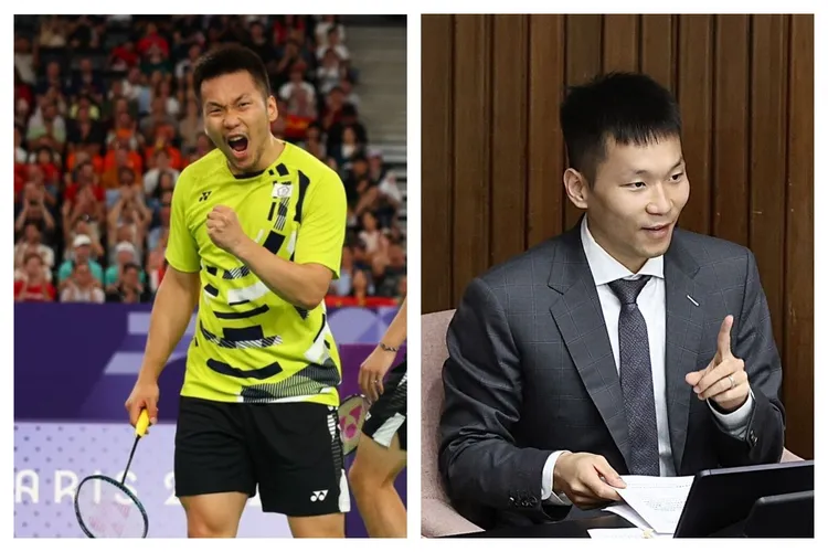 李洋從奧運金牌變身運動部長。中央社、資照