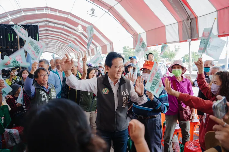 林俊憲總結，溪北是農業的重鎮，也是他最重視的地方。林俊憲辦公室提供