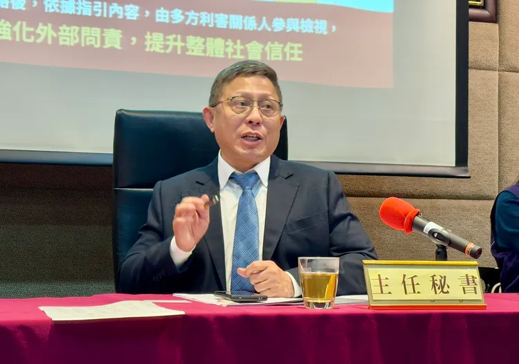 NCC主秘黃文哲。邱筠媜攝