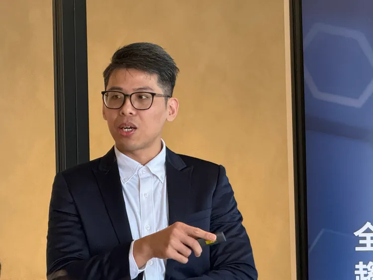 IDC 资深研究经理曾冠玮。吕承哲摄