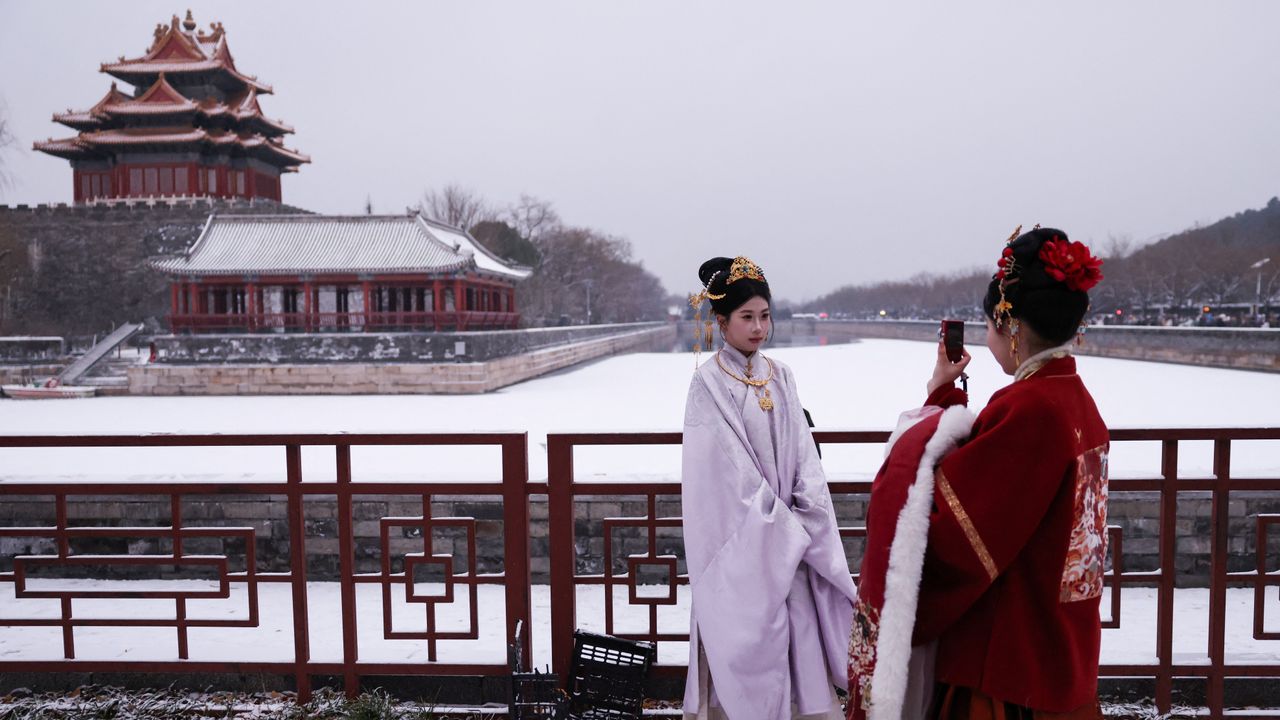 雪景多圖!北京初雪碧連天 古裝網美全出籠