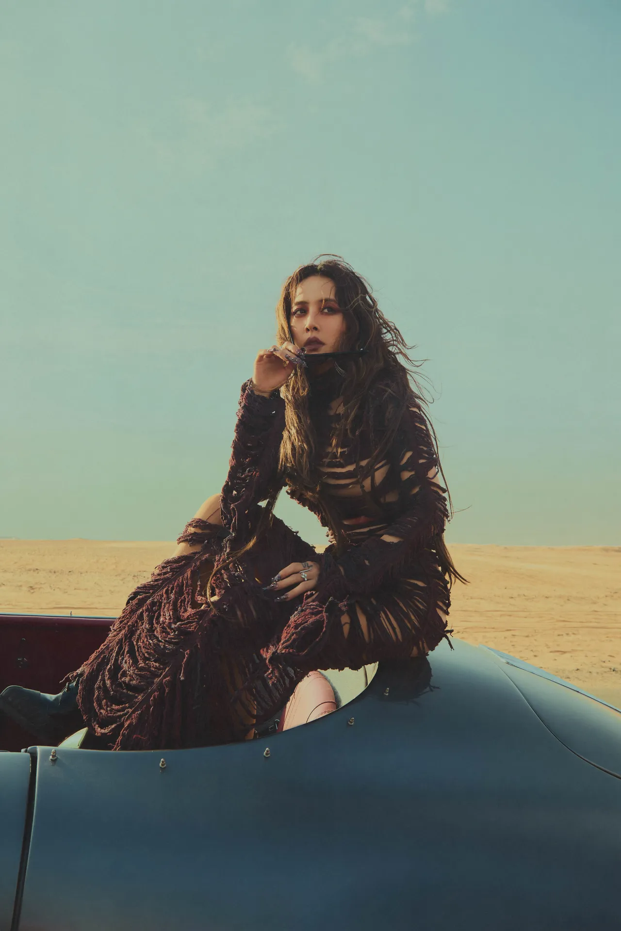 Jolin化身沙漠狂花。凌时差提供