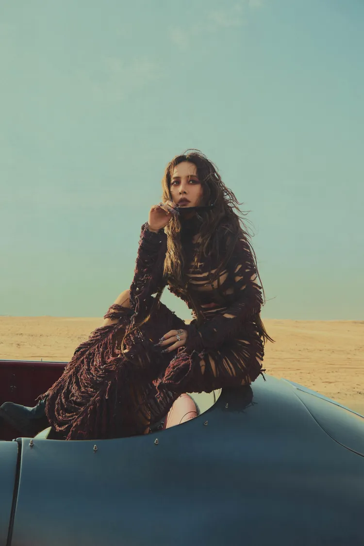 Jolin化身沙漠狂花。凌時差提供