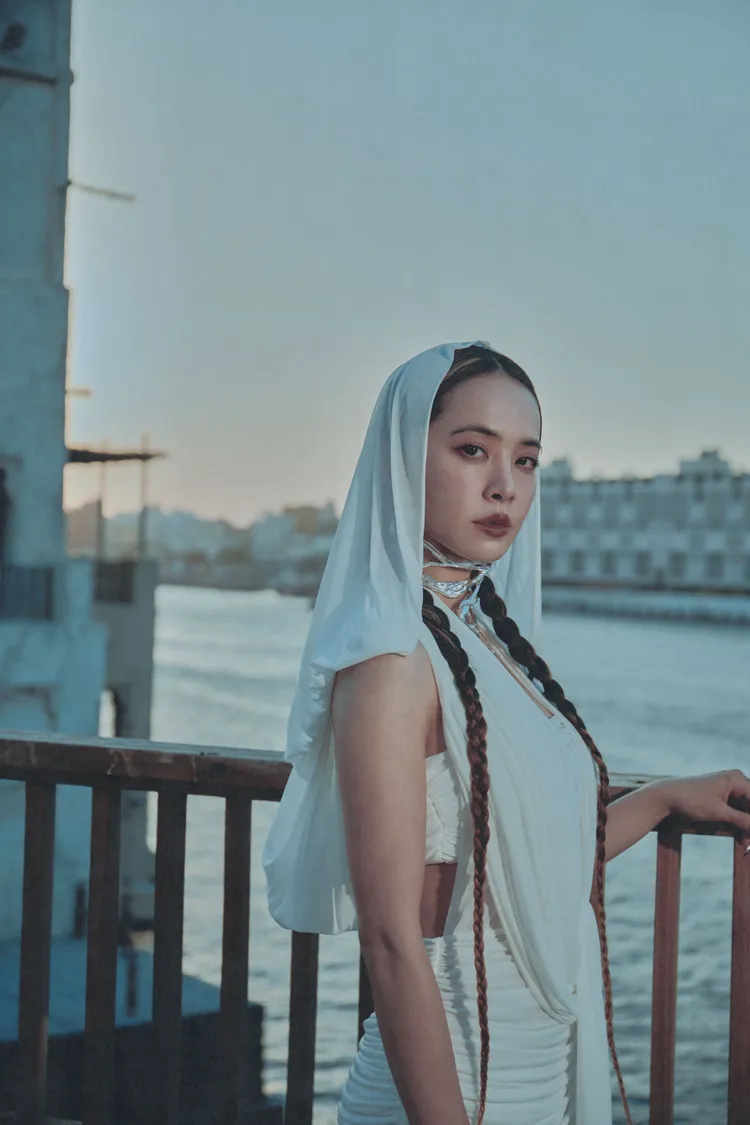 Jolin異國風造型美翻。凌時差提供