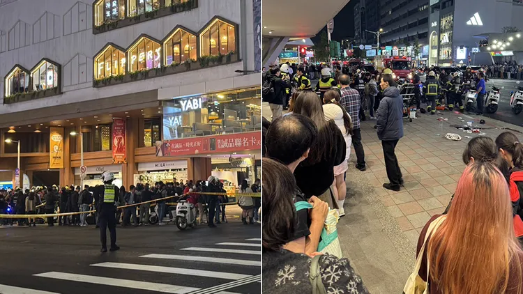 北捷掷弹砍人｜民众惊恐疏散　网傻眼：围观人潮满满「有炸弹就全灭」