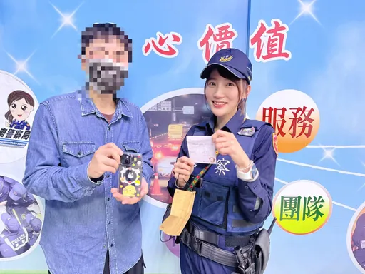 插画家「纽约狗狗」参展前遗失手机　台中正妹女警帮找回