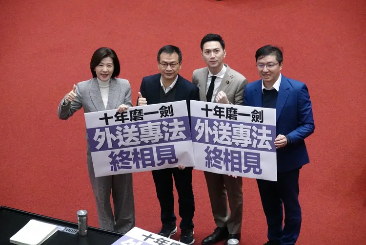 外送專法同步強化消費者保障，要求平台保存交易、退費與申訴紀錄。莊宗達攝