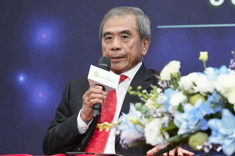 仁寶電腦董事長陳瑞聰。彭欣偉攝