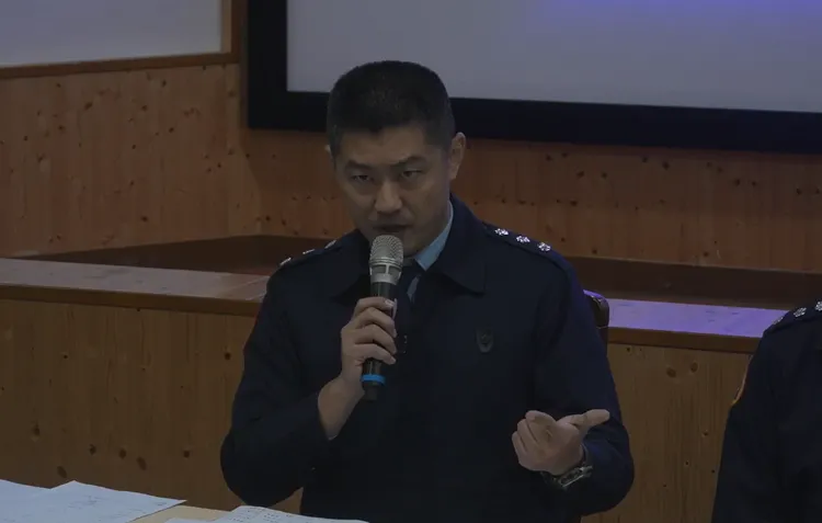 五聯隊二十七隊長周明慶。翻攝空軍司令部臨時記者會