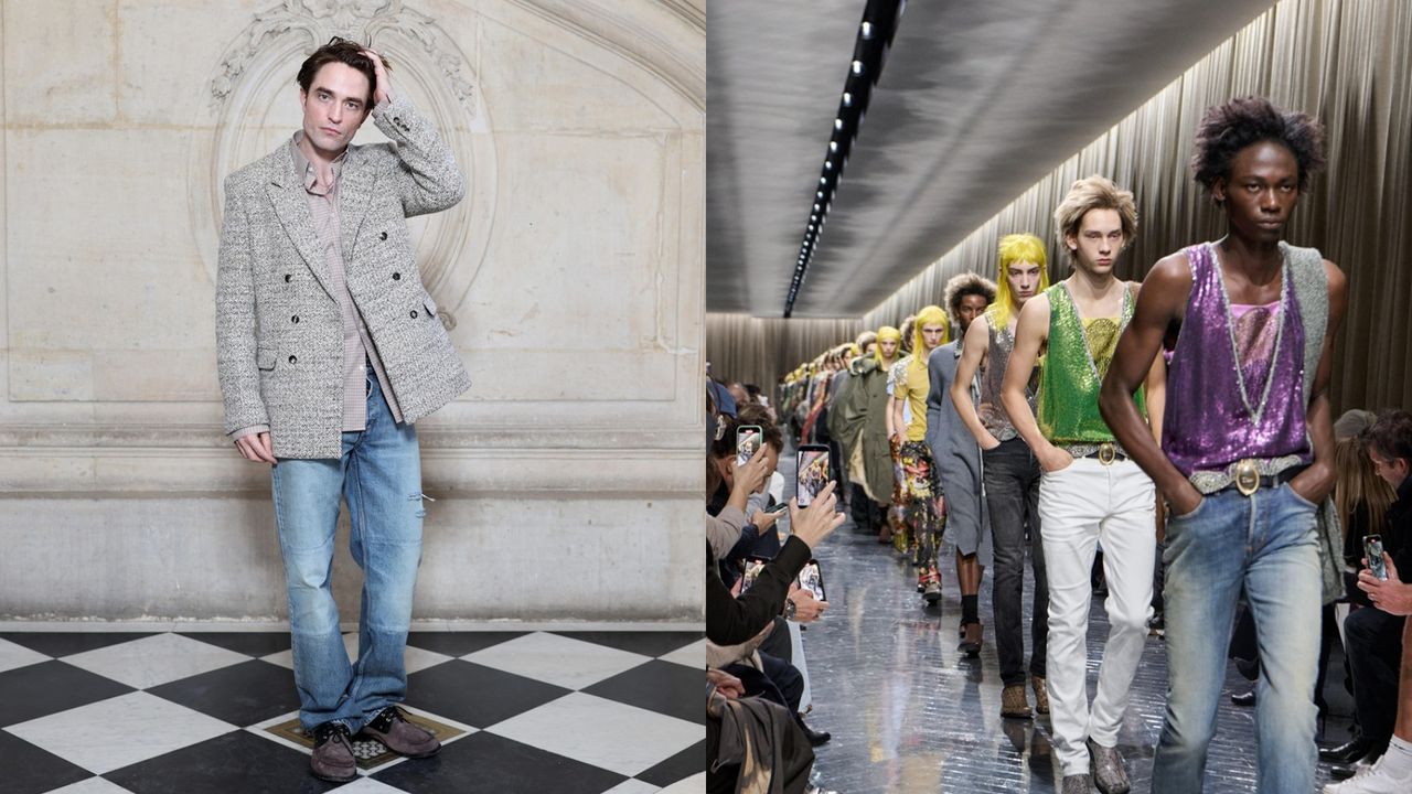 男裝周|蝙蝠俠「抓頭」看秀 賞Dior穿越時空的時髦漫遊