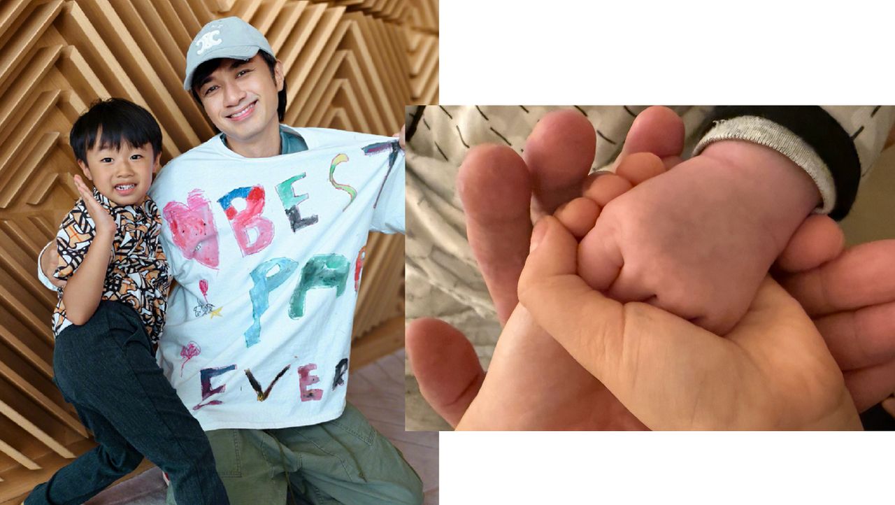 53歲古巨基又當爸爸了!大3歲老婆為兒子添弟弟