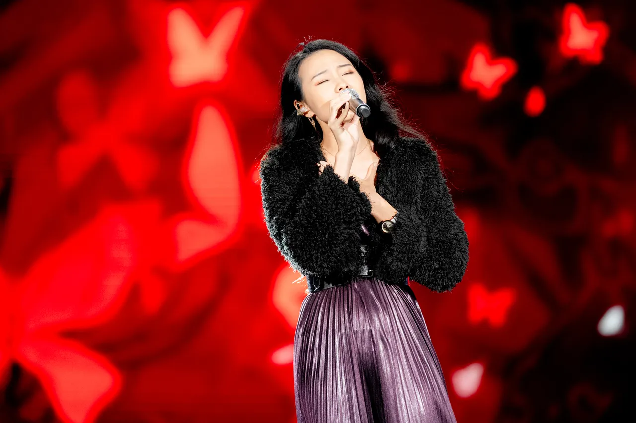 入圍金曲獎最佳女歌手的陳忻玥。翻攝畫面