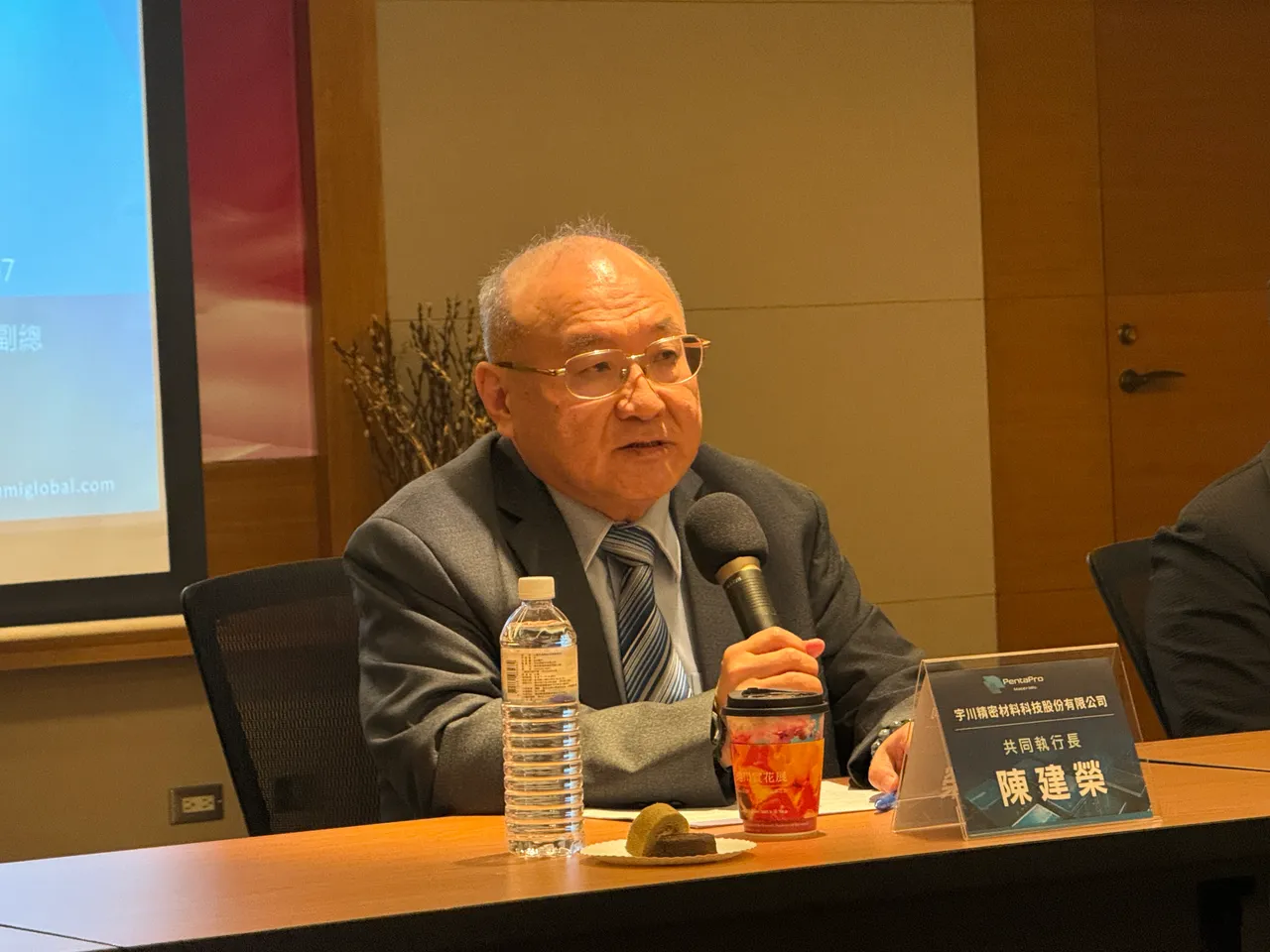 宇川共同执行长陈建荣。吕承哲摄